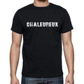 chaleureux, French Dictionary, Men's Short Sleeve Round Neck T-shirt 00009
