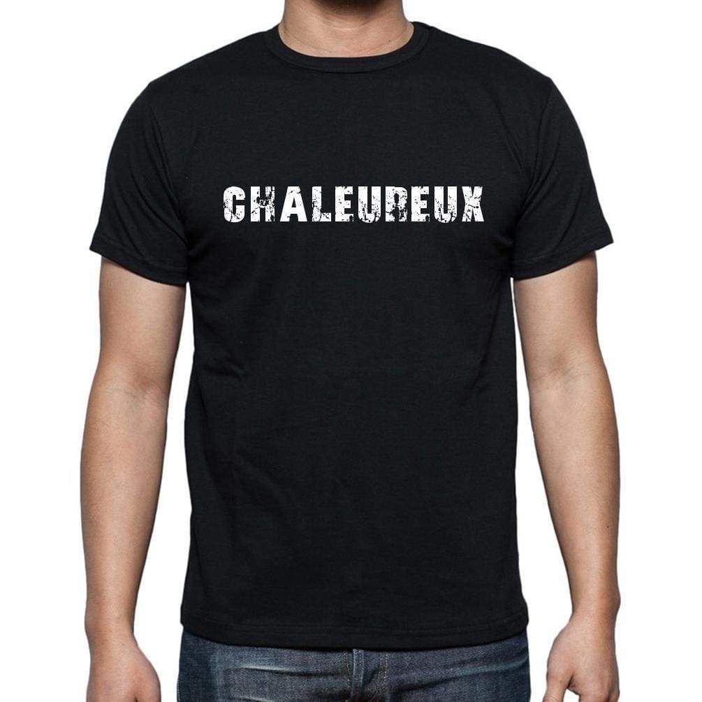 Chaleureux French Dictionary Mens Short Sleeve Round Neck T-Shirt 00009 - Casual