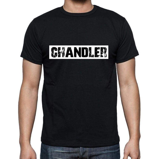 Chandler T Shirt Mens T-Shirt Occupation S Size Black Cotton - T-Shirt