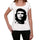 Che Guevar Old Celebrities White Womens Short Sleeve Round Neck T-Shirt Gift T-Shirt Gift T-Shirt 00312 - White / Xs - Casual