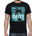 cherry, beach holidays in cherry, beach t shirts, Men's Short Sleeve Round Neck T-shirt 00028