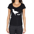 Chicken And The Egg Black Gift Tshirt, Black Women's T-shirt 00190