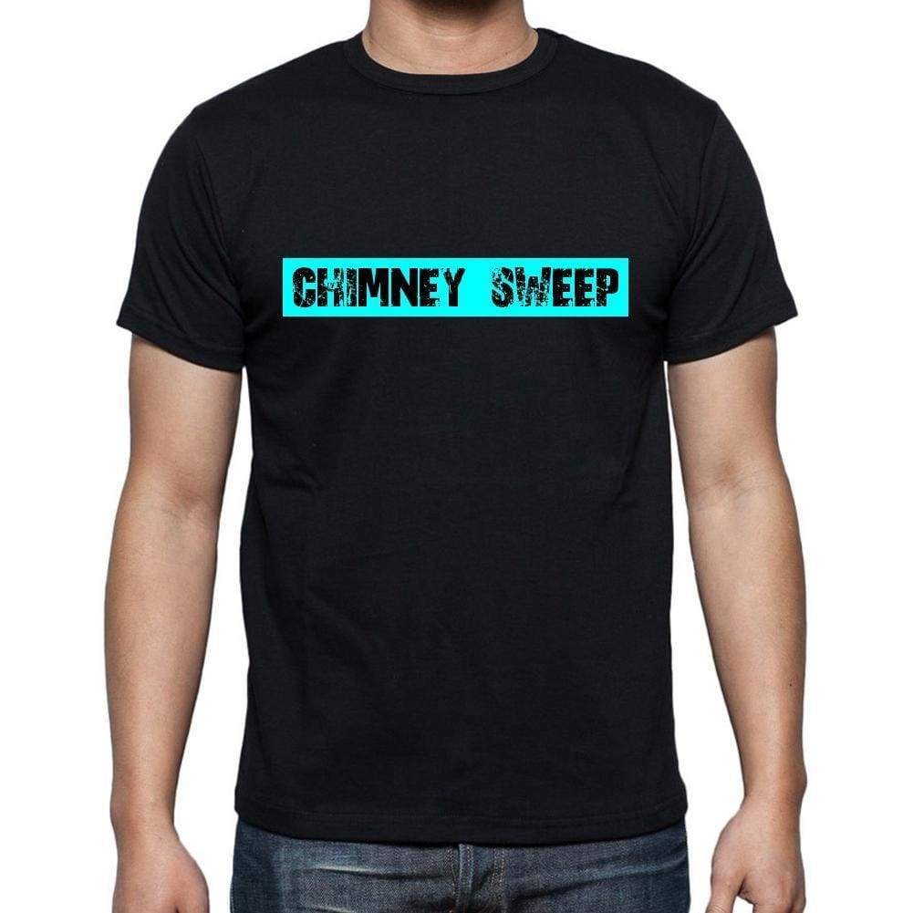 Chimney Sweep T Shirt Mens T-Shirt Occupation S Size Black Cotton - T-Shirt