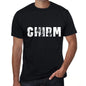 Chirm Mens Retro T Shirt Black Birthday Gift 00553 - Black / Xs - Casual