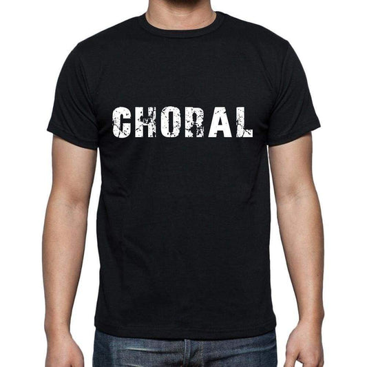 Choral Mens Short Sleeve Round Neck T-Shirt 00004 - Casual