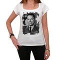 Chris Christie, Kurzarm-T-Shirt mit U-Ausschnitt für Damen 00139