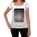Chrysler Building Women's Short Sleeve Round Neck T-shirt 00111
