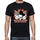 Chuck Norris Mighty Chucks Black Mens Black T-Shirt 100% Cotton 00248