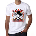Chuck Norris Mighty Chucks White, Men's White tee, 100% Cotton 00217