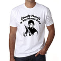 Chuck Norris My Home Boy, Men's White tee, 100% Cotton 00217
