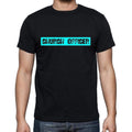 Church Officer t shirt, mens t-shirt, occupation, S Size, Black, Cotton