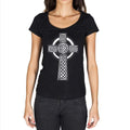 Circle Tribal Tattoo Black, Gift Tshirt, Black Women's T-shirt 00165