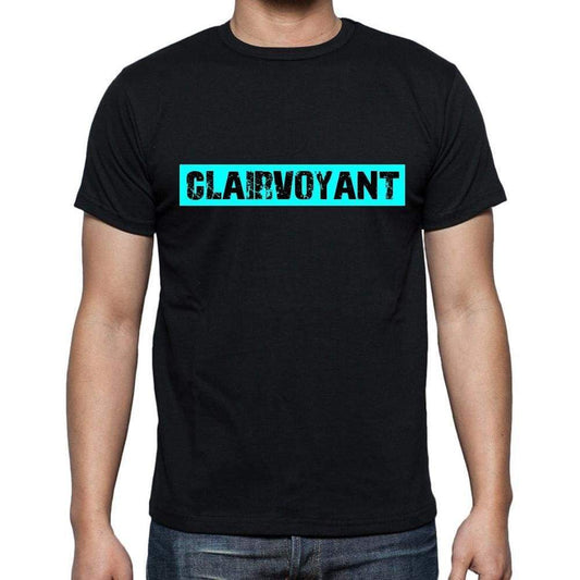 Clairvoyant T Shirt Mens T-Shirt Occupation S Size Black Cotton - T-Shirt