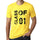 Class Of 01 Grunge Mens T-Shirt Yellow Birthday Gift 00484 - Yellow / Xs - Casual