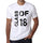 Class Of 18 Mens T-Shirt White Birthday Gift 00437 - White / Xs - Casual