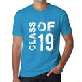 Class of 19 Grunge Men's T-shirt Blue Birthday Gift 00483