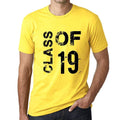 Class of 19 Grunge Men's T-shirt Lemon Birthday Gift 00484