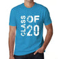 Class Of 20 Grunge Mens T-Shirt Blue Birthday Gift 00483 - Blue / Xs - Casual