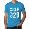 Class of 29 Grunge Men's T-shirt Blue Birthday Gift 00483