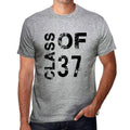 Class of 37 Grunge Men's T-shirt Grey Birthday Gift 00482