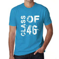 Class of 46 Grunge Men's T-shirt Blue Birthday Gift 00483