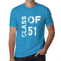 Class of 51 Grunge Men's T-shirt Blue Birthday Gift 00483