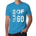 Class of 60 Grunge Men's T-shirt Blue Birthday Gift 00483