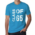 Class of 65 Grunge Men's T-shirt Blue Birthday Gift 00483