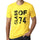 Class Of 74 Grunge Mens T-Shirt Yellow Birthday Gift 00484 - Yellow / Xs - Casual
