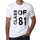 Class Of 81 Mens T-Shirt White Birthday Gift 00437 - White / Xs - Casual