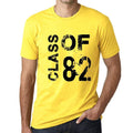 Class of 82 Grunge Men's T-shirt Lemon Birthday Gift 00484