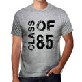 Class of 85 Grunge Men's T-shirt Grey Birthday Gift 00482