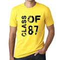 Class of 87 Grunge Men's T-shirt Lemon Birthday Gift 00484