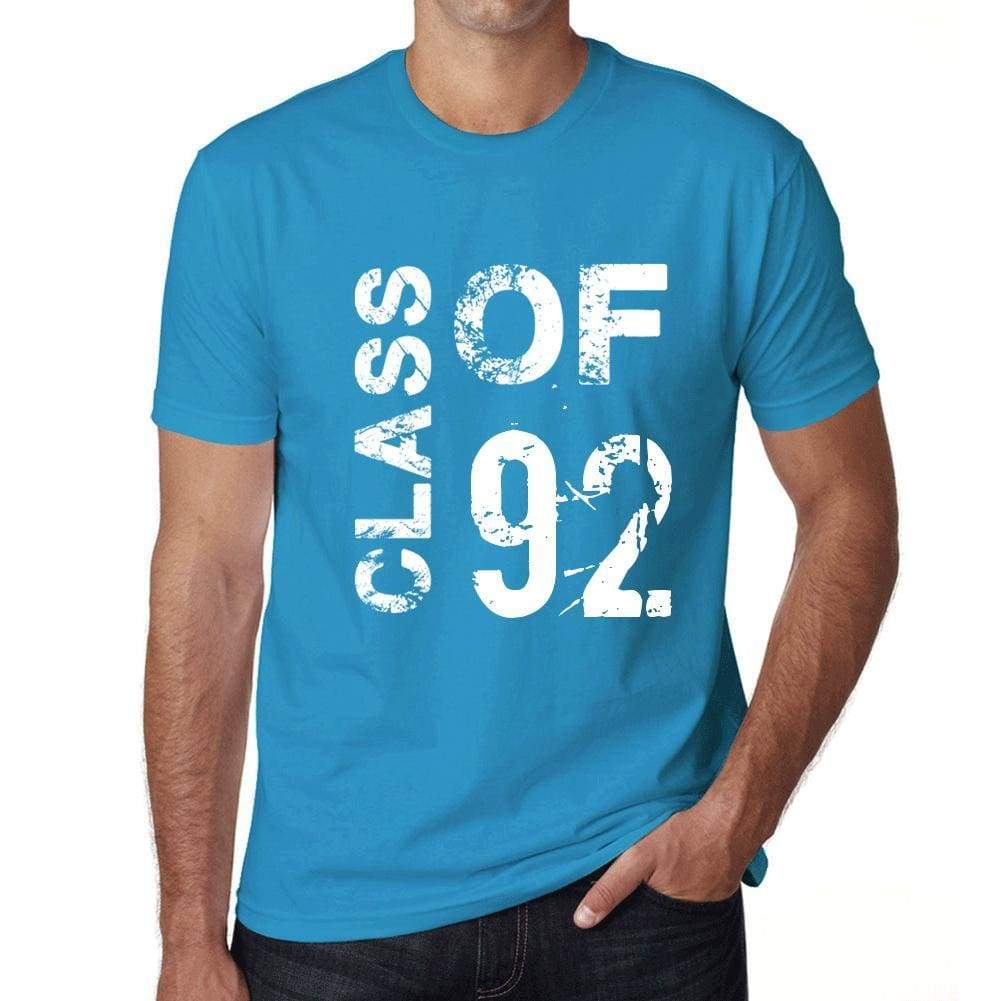 Class Of 92 Grunge Mens T-Shirt Blue Birthday Gift 00483 - Blue / Xs - Casual