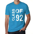 Class of 92 Grunge Men's T-shirt Blue Birthday Gift 00483