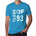 Class of 93 Grunge Men's T-shirt Blue Birthday Gift 00483