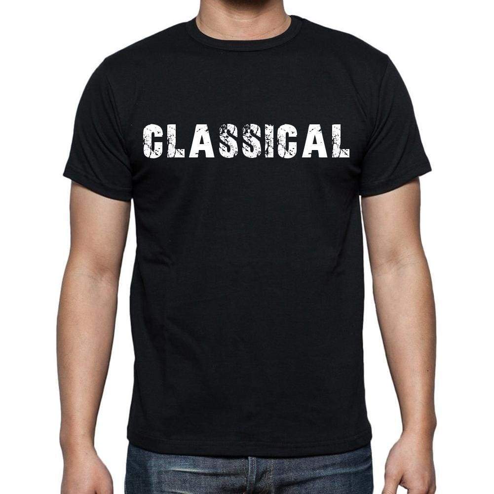 Classical White Letters Mens Short Sleeve Round Neck T-Shirt 00007