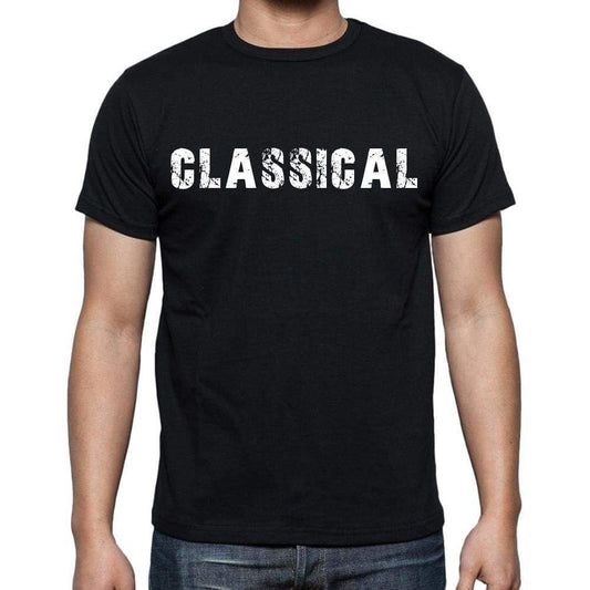 Classical White Letters Mens Short Sleeve Round Neck T-Shirt 00007