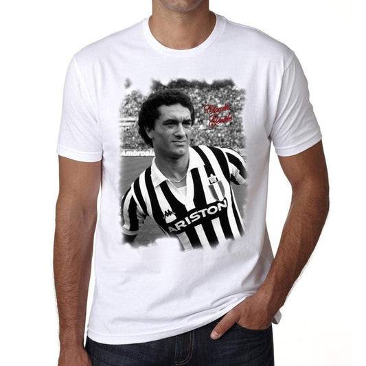 Claudio Gentile T-Shirt For Mens Short Sleeve Cotton Tshirt Men T Shirt 00034 - T-Shirt
