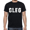 cleg Men's Short Sleeve Round Neck T-shirt 00016
