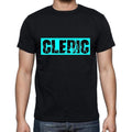 Cleric t shirt, mens t-shirt, occupation, S Size, Black, Cotton