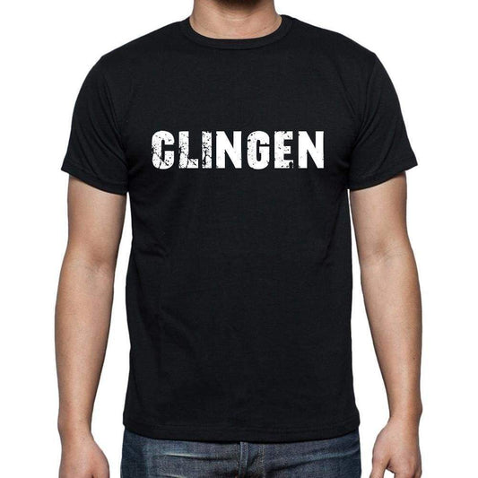 Clingen Mens Short Sleeve Round Neck T-Shirt 00003 - Casual