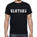 clothes Men's Short Sleeve Round Neck T-shirt , Black T-shirt EN
