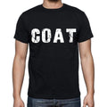 coat Men's Short Sleeve Round Neck T-shirt , Black T-shirt EN