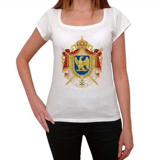 Coat Of Arms Second French Empire Womens Short Sleeve Scoop Neck Tee 00171