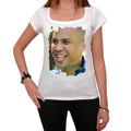 Colin Powell, Damen Kurzarm-T-Shirt mit U-Ausschnitt 00139