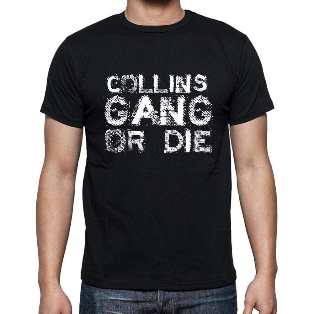 Collins Family Gang Tshirt Mens Tshirt Black Tshirt Gift T-Shirt 00033 - Black / S - Casual