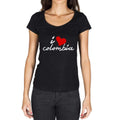 colombia Women's Short Sleeve Round Neck T-shirt