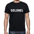 colonel, French Dictionary, Men's Short Sleeve Round Neck T-shirt 00009