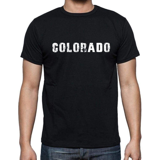 Colorado Mens Short Sleeve Round Neck T-Shirt - Casual